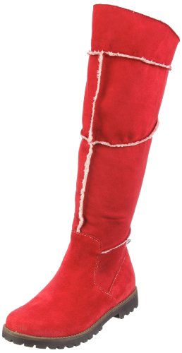 Tommy Hilfiger Eddie 6 FU76813104, Mädchen Stiefel, Rot (Passion 608), EU 30 von Tommy Hilfiger