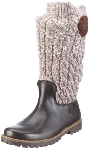 Tommy Hilfiger Eddie 7A FU76813105, Mädchen Stiefel, Braun (Dark Brown/Taupe 201), EU 30 von Tommy Hilfiger