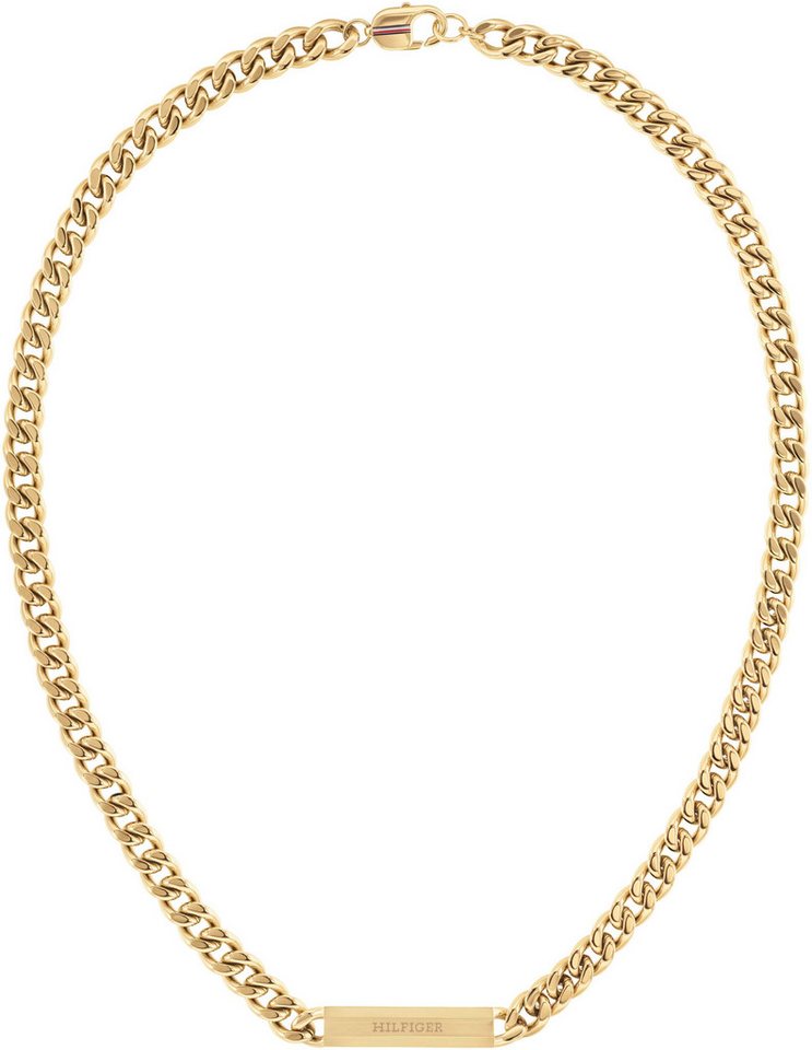 Tommy Hilfiger Edelstahlkette SS24 CLASH, mit Emaille von Tommy Hilfiger