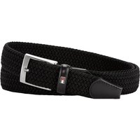 Tommy Hilfiger Elastischer Flechtgürtel mit Lederspitze in 95 von Tommy Hilfiger