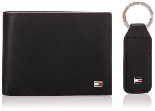 Tommy Hilfiger Herren GP Eton CC and Coin Pckt KEYFOB AM0AM07931 Geschenkpackung, Schwarz (Black) von Tommy Hilfiger