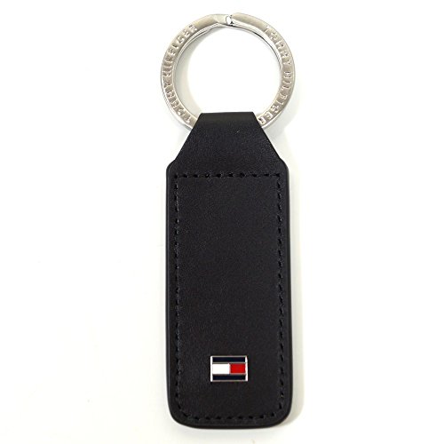 Tommy Hilfiger Eton Keyfob Schwarz AM0AM01991-002 Schlüsselanhänger Taschenanhänger Anhänger Schlüsselringanhänger von Tommy Hilfiger