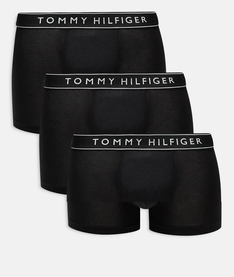 Tommy Hilfiger - Everyday Essentials - Schwarze Unterhosen im 3er-Pack von Tommy Hilfiger