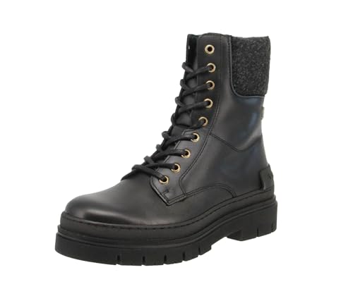 Tommy Hilfiger FW0FW07500 - Damen Schuhe Stiefel - BDS-Black, Größe:40 EU von Tommy Hilfiger