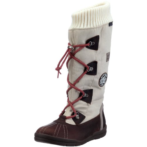 Tommy Hilfiger Milo 4 FG8FB01368 Mädchen Stiefel, EU 28 Weiss (Rice) von Tommy Hilfiger