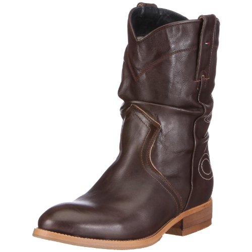 Tommy Hilfiger FG8FB01383 STINA 1 A, Mädchen Stiefel, Braun (DARK BROWN 201), EU 29 von Tommy Hilfiger