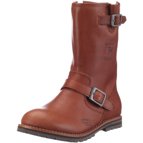 Tommy Hilfiger FU8FB01378 MORRISON 2, Jungen Stiefel, Braun (COGNAC 606), EU 28 von Tommy Hilfiger