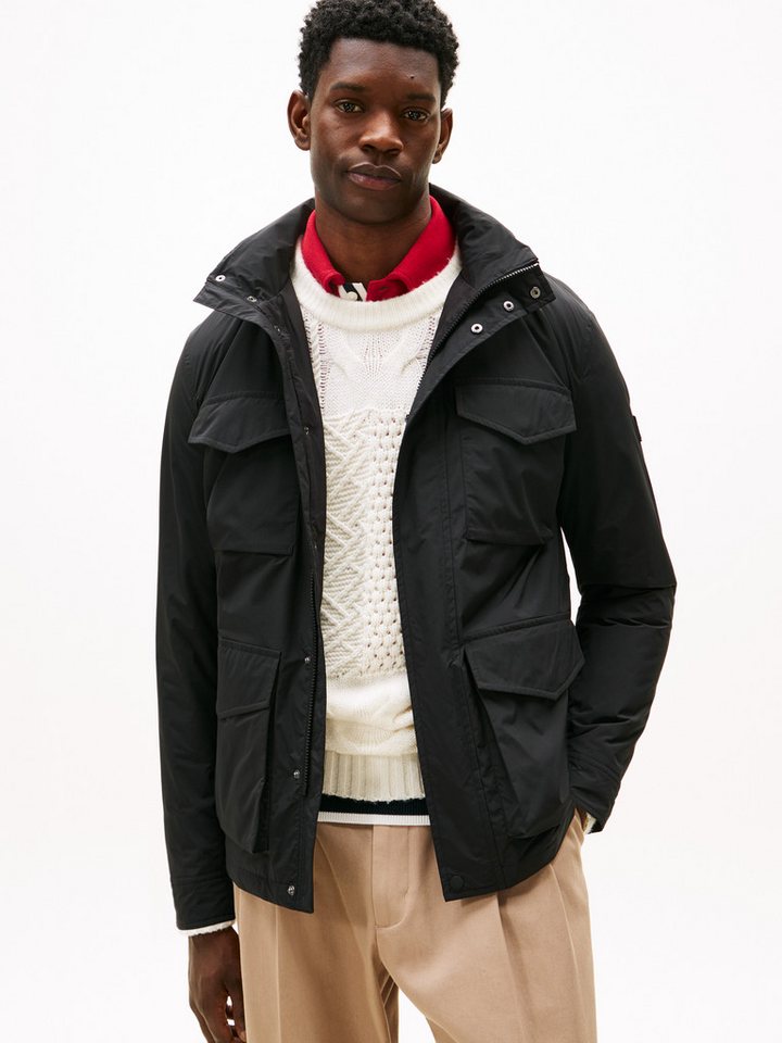 Tommy Hilfiger Fieldjacket LW PACKABLE im Kragen verstaubare Kapuze, normale Passform von Tommy Hilfiger