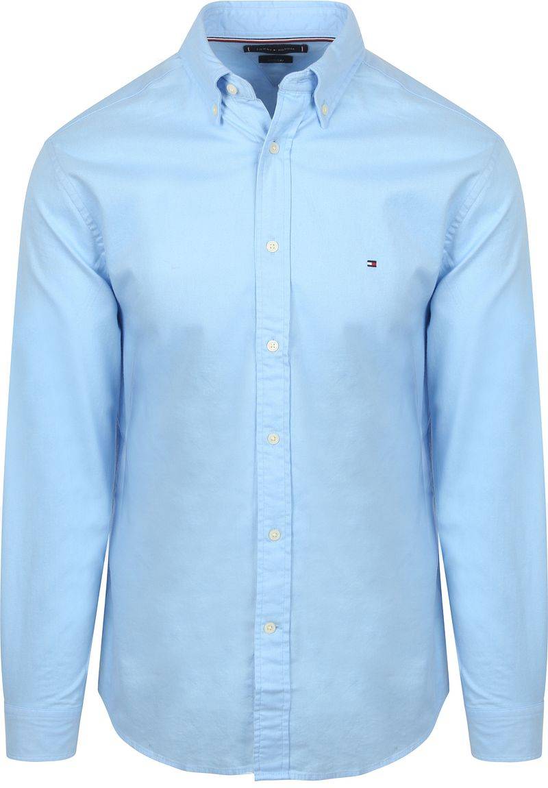 Tommy Hilfiger Flanell Hemd Hellblau - Größe 3XL von Tommy Hilfiger