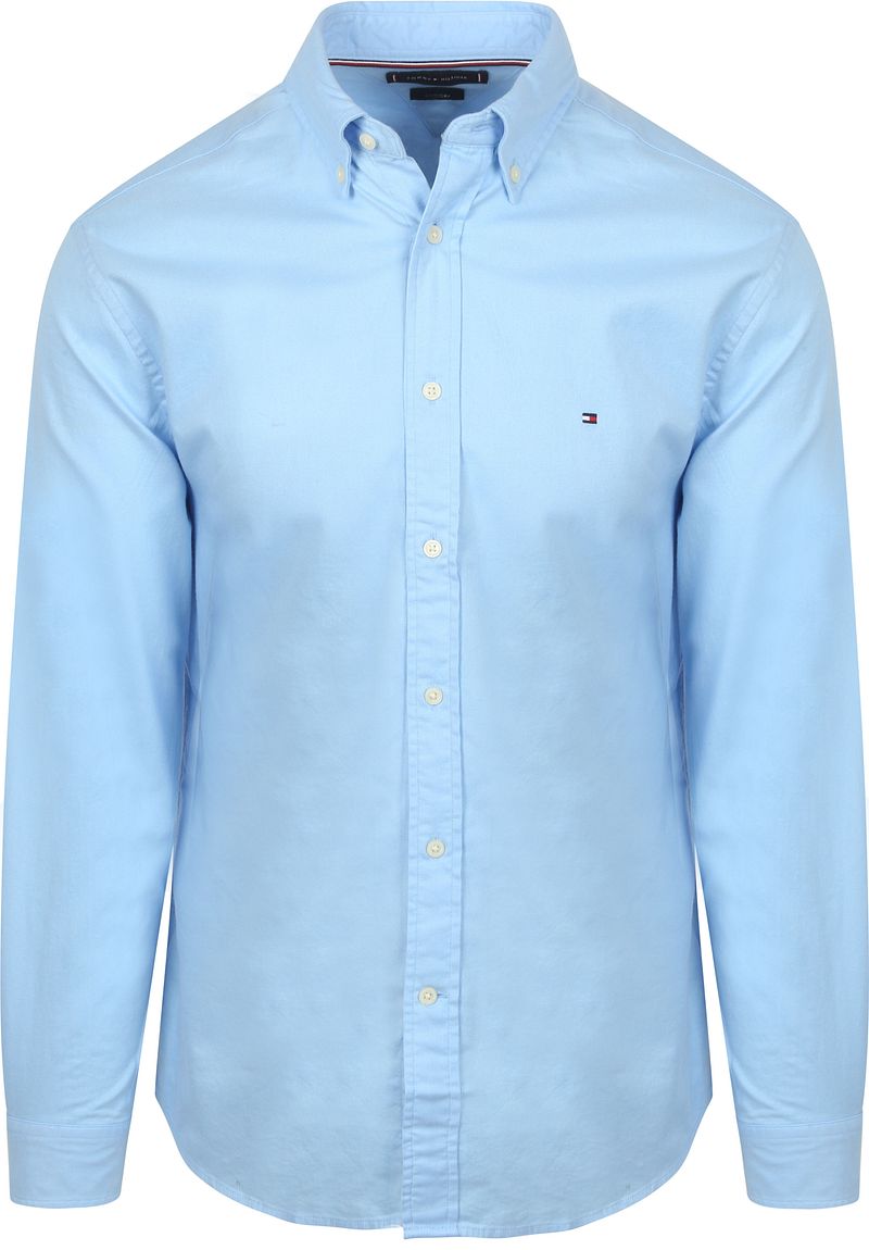 Tommy Hilfiger Flanell Hemd Hellblau - Größe XXL von Tommy Hilfiger