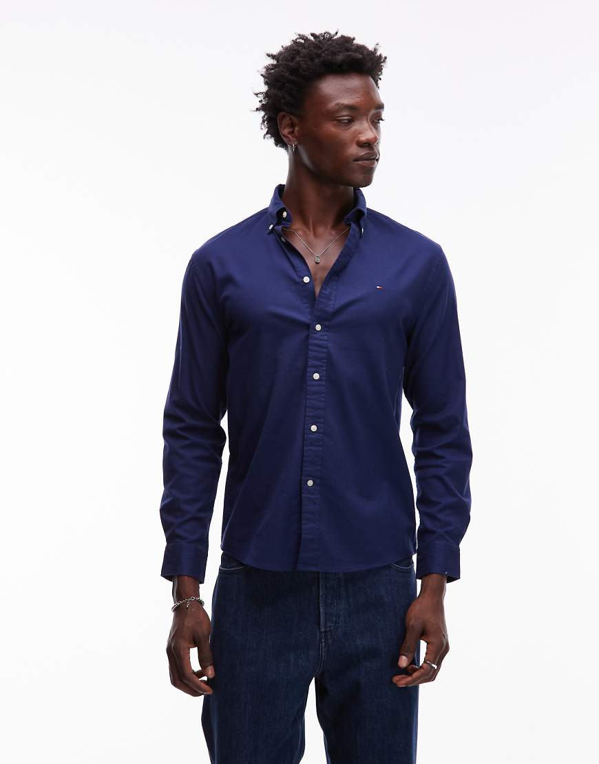 Tommy Hilfiger - Flanellhemd in Marineblau von Tommy Hilfiger