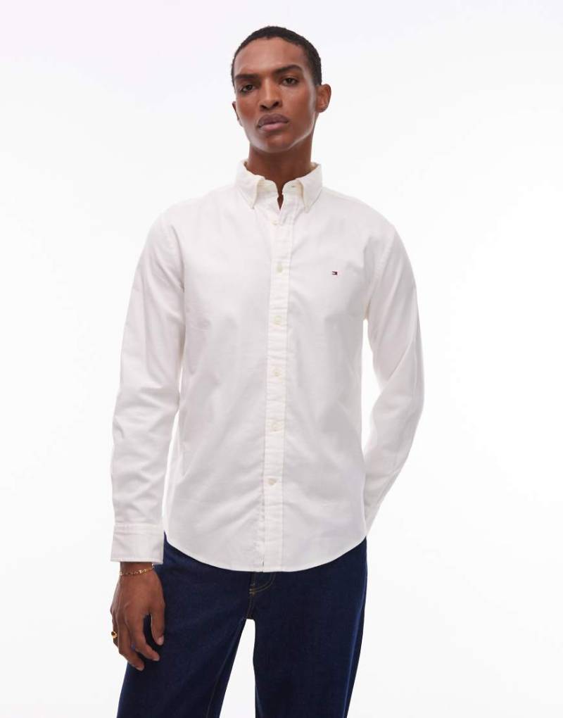 Tommy Hilfiger - Flanellhemd in Weiß von Tommy Hilfiger