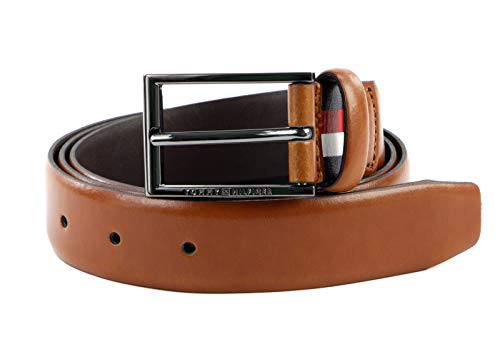 Tommy Hilfiger Formal Leather Belt 3.0 W85 Cognac von Tommy Hilfiger