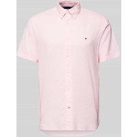 Tommy Hilfiger Freizeithemd mit Label-Stitching Modell 'GINGHAM' in Pink, Größe XL von Tommy Hilfiger