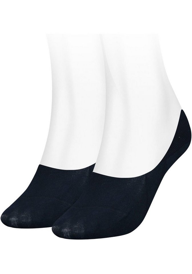 Tommy Hilfiger Füßlinge TH WOMEN FOOTIE 2P (Packung, 2-Paar, 2 Paar) mit Logostickerei von Tommy Hilfiger
