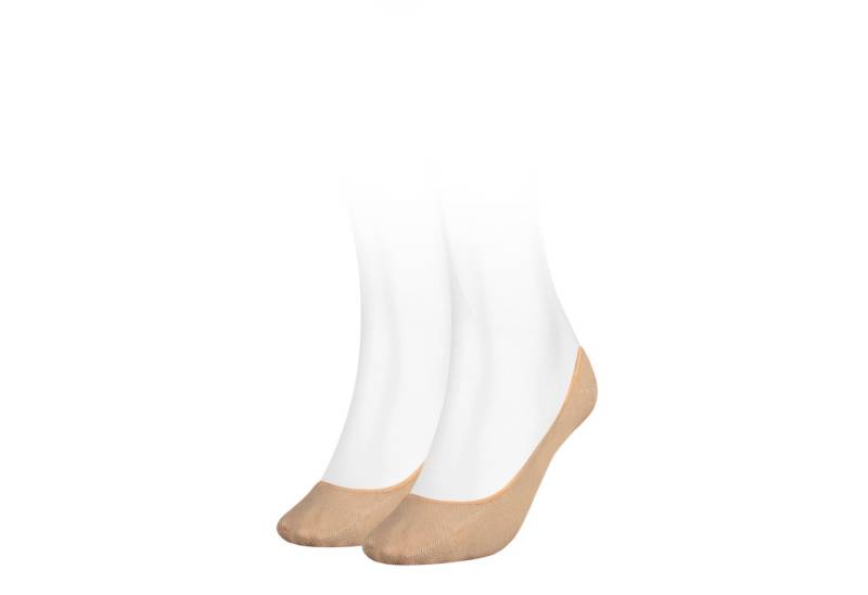 Tommy Hilfiger Füßlinge TH WOMEN FOOTIE INVISIBLE 2P (2-Paar, 2 Paar) mit flacher Zehennaht von Tommy Hilfiger
