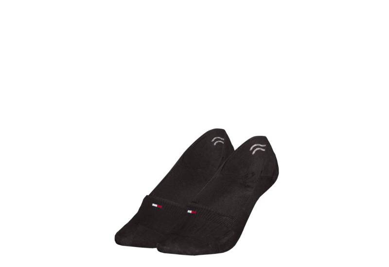 Tommy Hilfiger Füßlinge TH WOMEN FOOTIE MC 2P SHINE (2 Paar) mit silikonisierten Fersenstreifen von Tommy Hilfiger