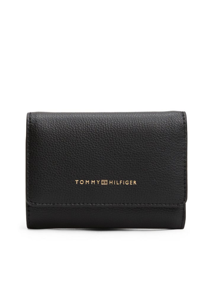 Tommy Hilfiger Geldbörse TH LOGOTAPE TRIFOLD, Damen Geldbeutel, Portemonnaie mit Logo-Schriftzug von Tommy Hilfiger