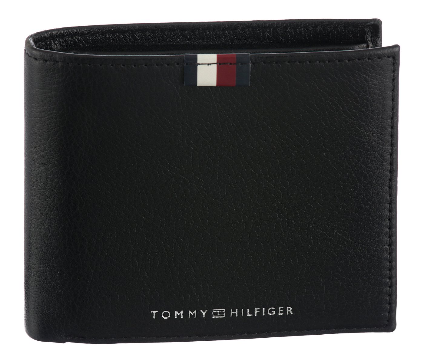 Tommy Hilfiger Geldbörse TH PREM LEA CC FLAP AND COIN, Men Geldbeutel, Portemmonnai mit Logo-Schriftzug und Logoflag Tommy Hilfiger Geldbörse TH PREM LEA CC FLAP AND COIN, Men Geldbeutel, Portemmonnai mit Logo-Schriftzug und Logoflag von Tommy Hilfiger