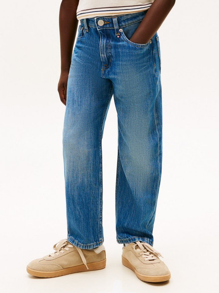 Tommy Hilfiger Gerade Jeans RELAXED WASHED MEDIUM JEANS Regular fit, für Kinder bis 16 Jahre von Tommy Hilfiger