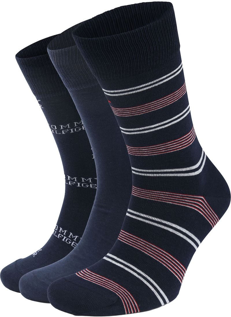 Tommy Hilfiger Giftbox 3-Pack Navy - Größe 43-46 Tommy Hilfiger Giftbox 3-Pack Navy - Größe 43-46 von Tommy Hilfiger