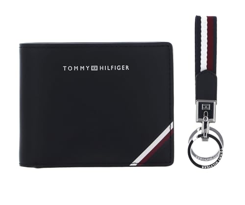 Tommy Hilfiger Gifting Mini CC Wallet and Keyfob Black von Tommy Hilfiger