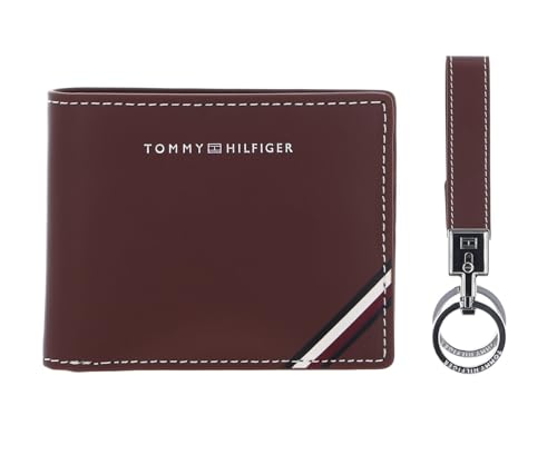 Tommy Hilfiger Gifting Mini CC Wallet and Keyfob Tan von Tommy Hilfiger