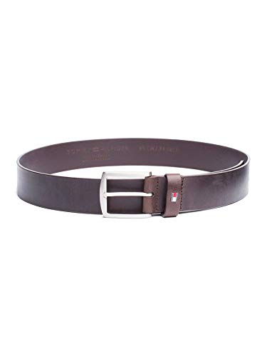 Tommy Hilfiger Herren Gürtel New Denton Belt 4.0 Ledergürtel, Braun (Testa Di Moro), 80 von Tommy Hilfiger