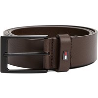 Tommy Hilfiger Ledergürtel mit geraden Kanten und Metallschließe in 105 von Tommy Hilfiger