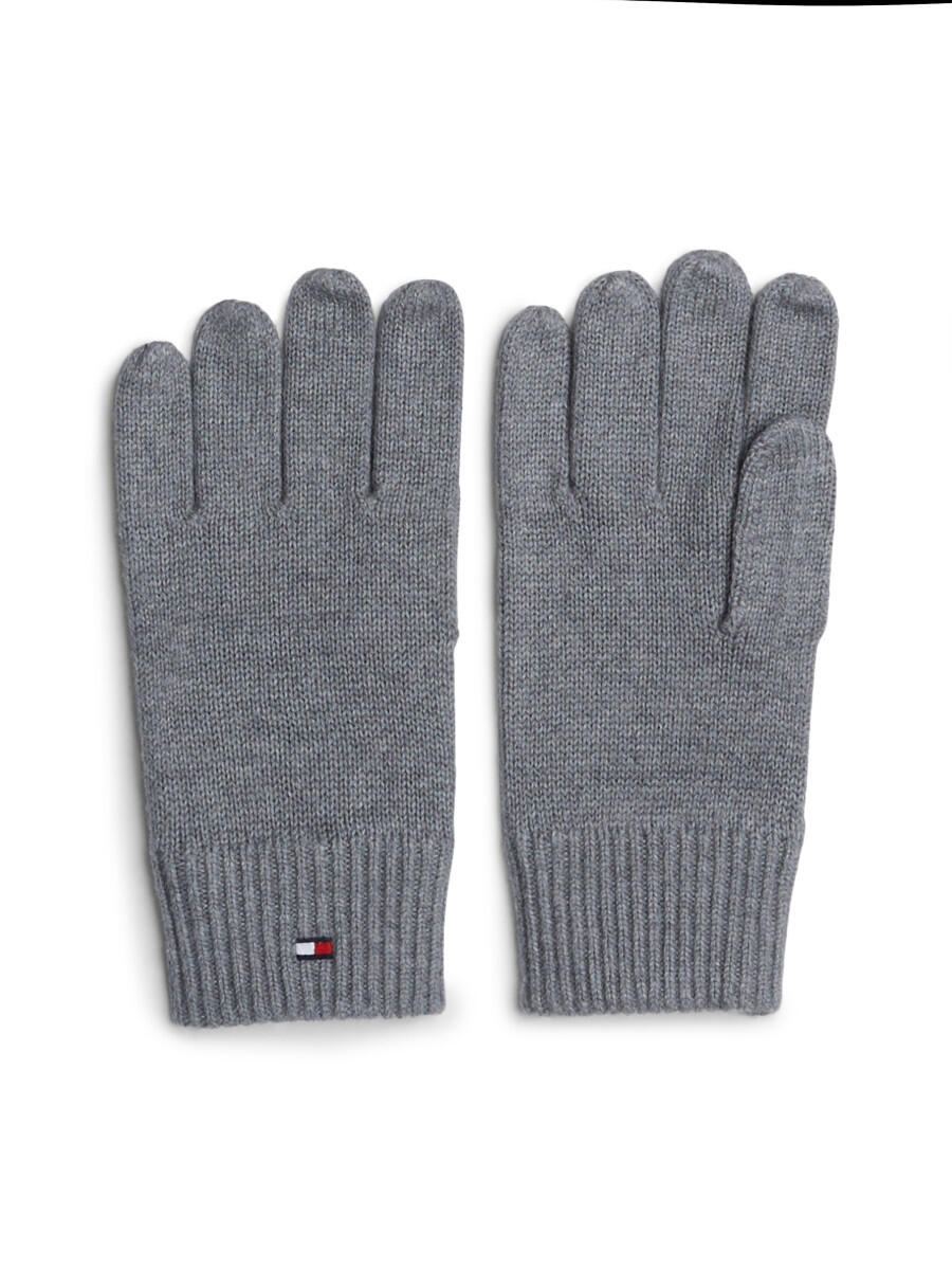 Tommy Hilfiger - Handschuhe mit Kaschmir grau - Gr. - OS von Tommy Hilfiger