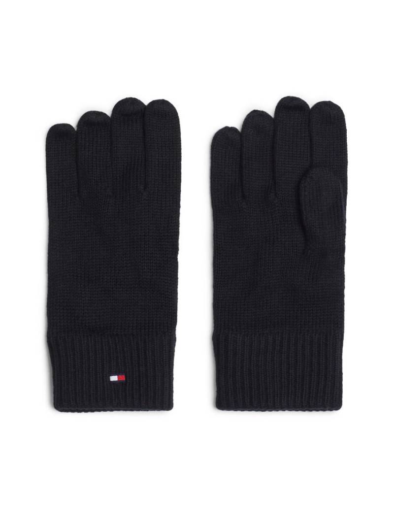 Tommy Hilfiger - Handschuhe mit Kaschmir schwarz - Gr. - OS von Tommy Hilfiger