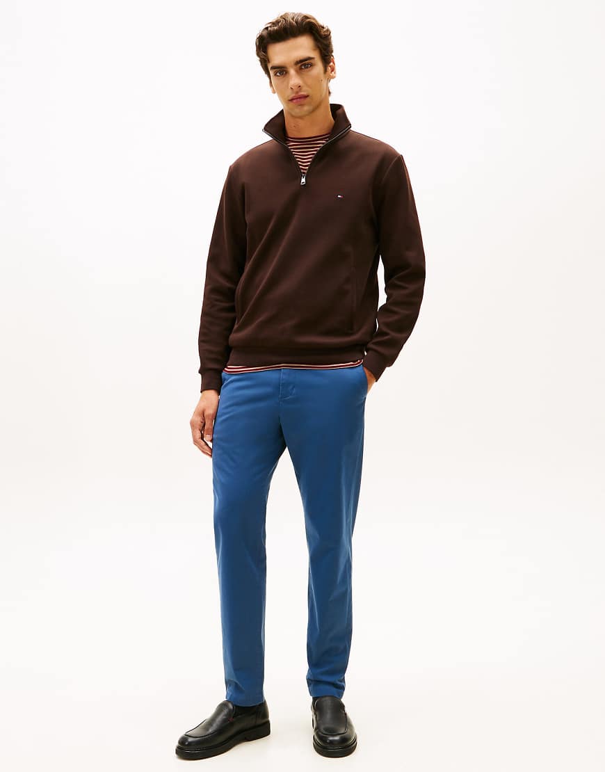 Tommy Hilfiger - Harlem - Twill-Chinos in Dunkelblau mit schmal zulaufendem Bein von Tommy Hilfiger