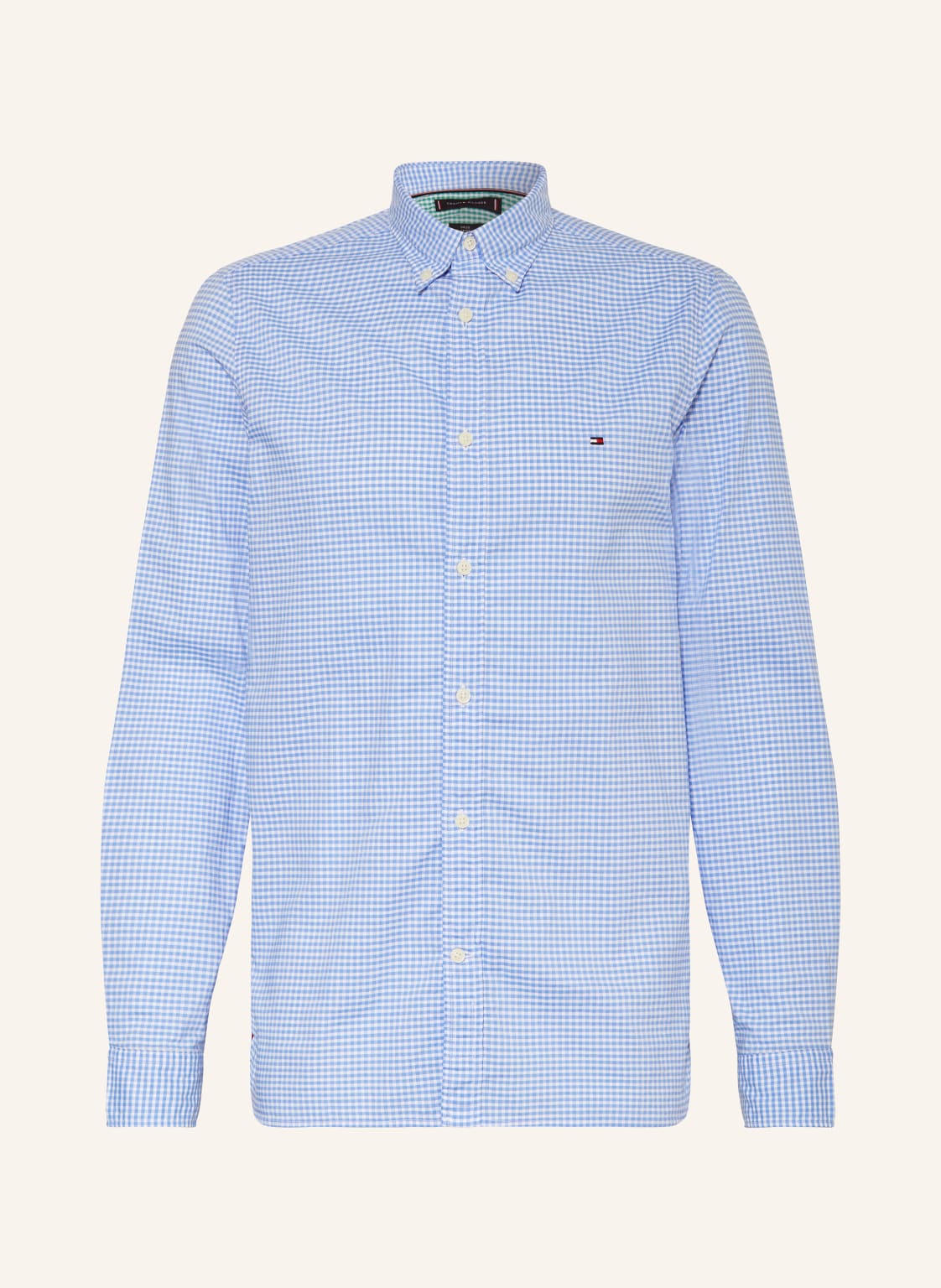 Tommy Hilfiger Hemd Slim Fit blau von Tommy Hilfiger