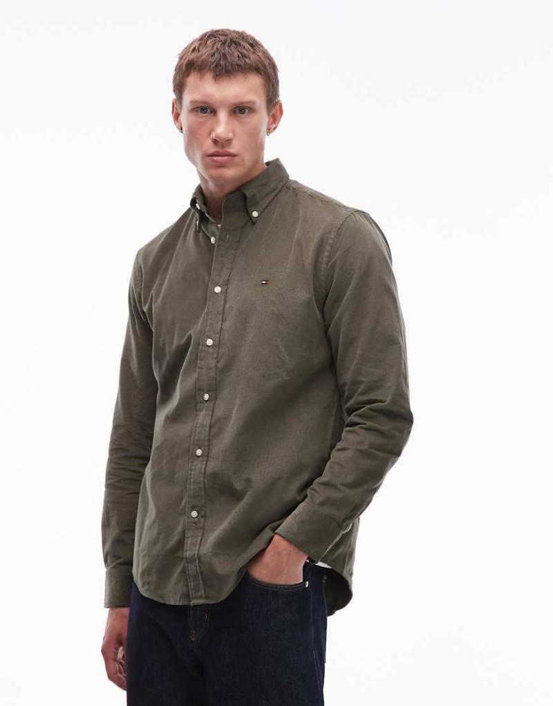 Tommy Hilfiger - Hemd aus Cord in Grün Tommy Hilfiger - Hemd aus Cord in Grün von Tommy Hilfiger