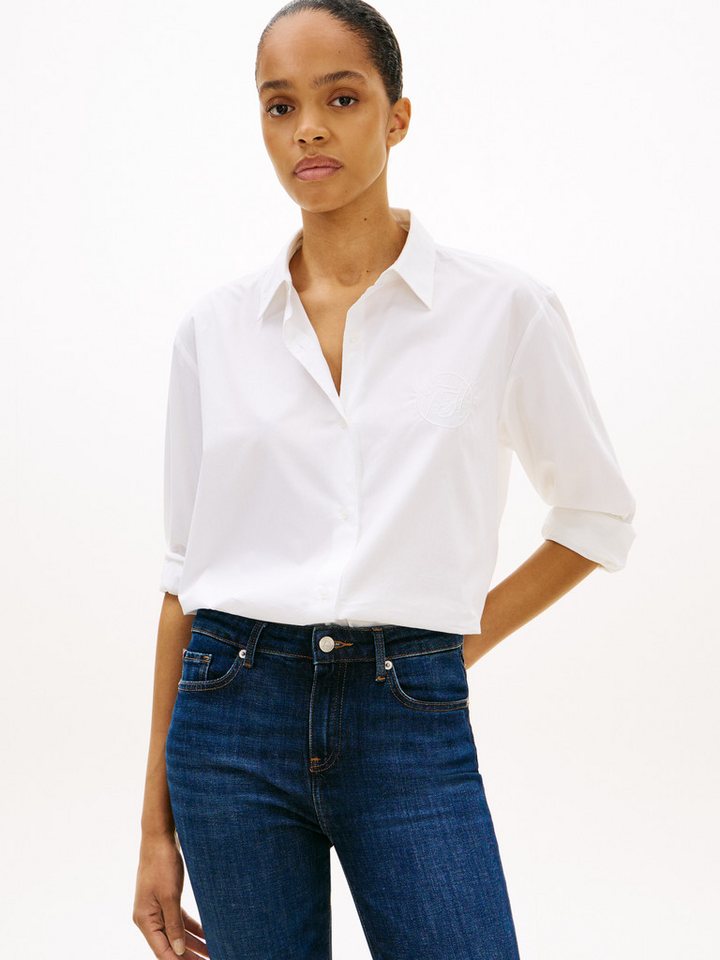 Tommy Hilfiger Hemdbluse COTTON EASY SHIRT von Tommy Hilfiger
