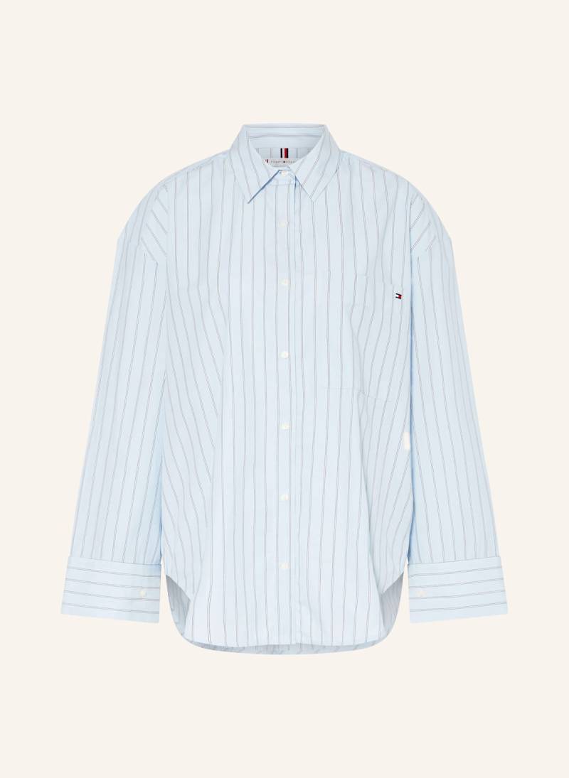 Tommy Hilfiger Hemdbluse blau von Tommy Hilfiger