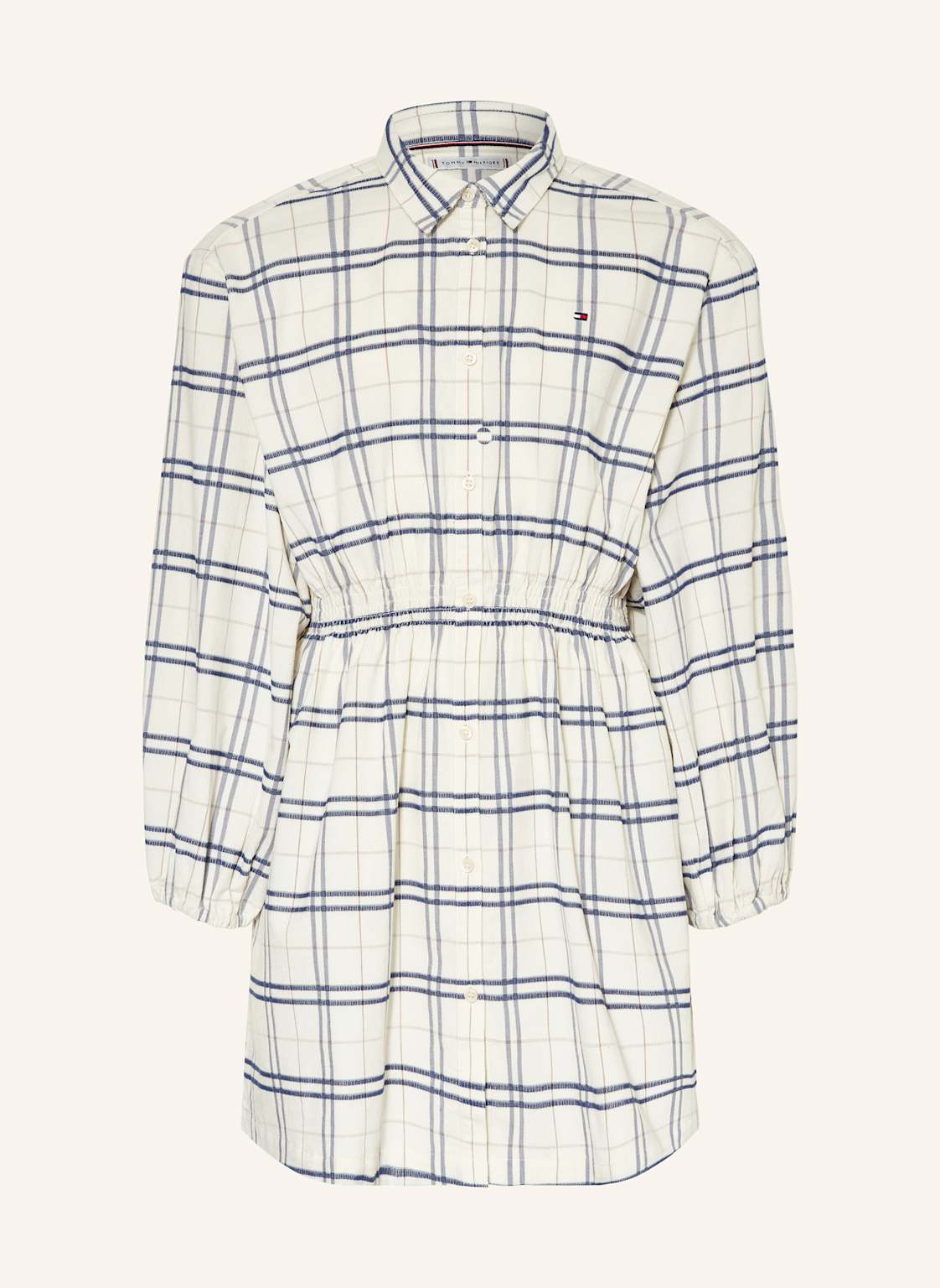 Tommy Hilfiger Hemdblusenkleid Aus Cord weiss Tommy Hilfiger Hemdblusenkleid Aus Cord weiss von Tommy Hilfiger