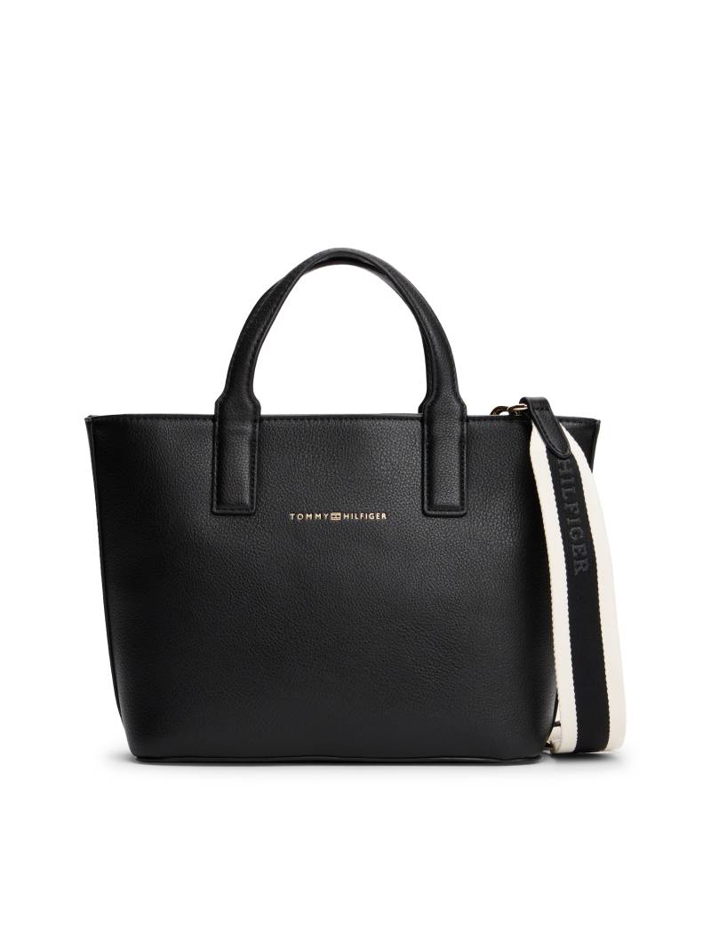 Tommy Hilfiger Henkeltasche "TH LOGOTAPE MINI TOTE", Damen Umhängetasche, Schultertasche mit doppeltem Henkel Tommy Hilfiger Henkeltasche "TH LOGOTAPE MINI TOTE", Damen Umhängetasche, Schultertasche mit doppeltem Henkel von Tommy Hilfiger