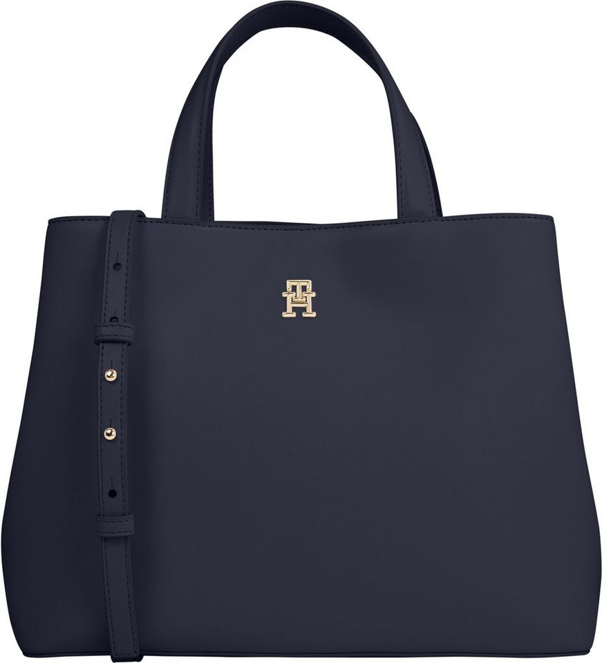 Tommy Hilfiger Henkeltasche TH SPRING CHIC SATCHEL, Handtasche Damen Tasche Damen Schultertasche Henkeltasche von Tommy Hilfiger