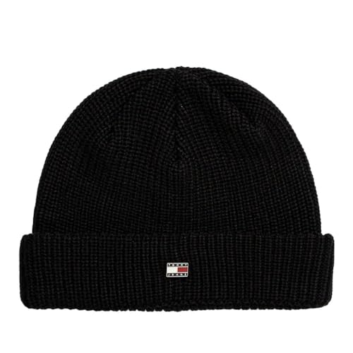 Tommy Hilfiger Heritage Herren-Mütze, Schwarz, Schwarz , Einheitsgröße von Tommy Hilfiger