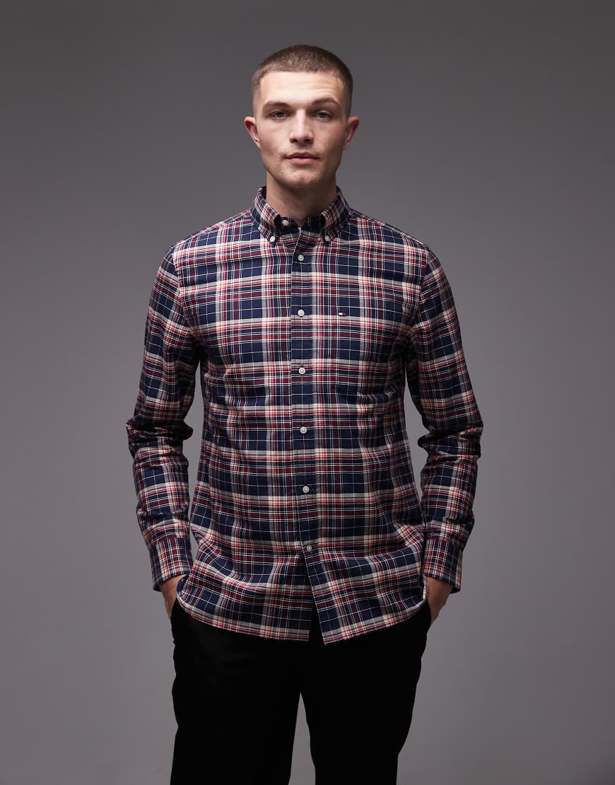 Tommy Hilfiger - Heritage - Oxford-Hemd in Bunt kariert von Tommy Hilfiger