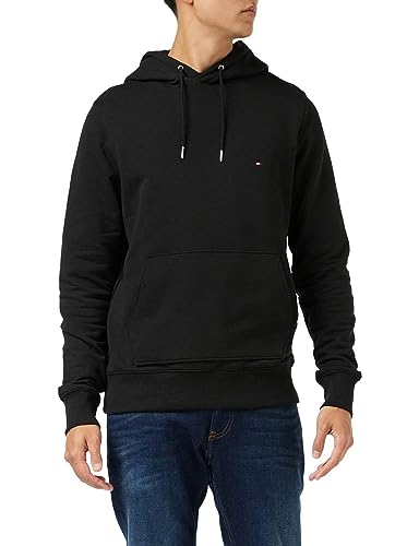 Tommy Hilfiger Herren Kapuzenpullover, Schwarz, XL von Tommy Hilfiger