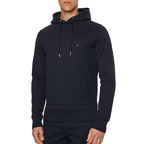 Tommy Hilfiger Herren Hoodie 1985 mit Kapuze, Blau (Desert Sky), L von Tommy Hilfiger