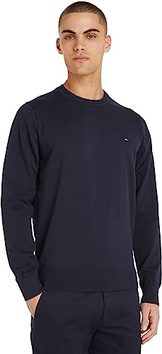 Tommy Hilfiger Herren Pullover 1985 ohne Kapuze, Blau (Desert Sky), 3XL von Tommy Hilfiger