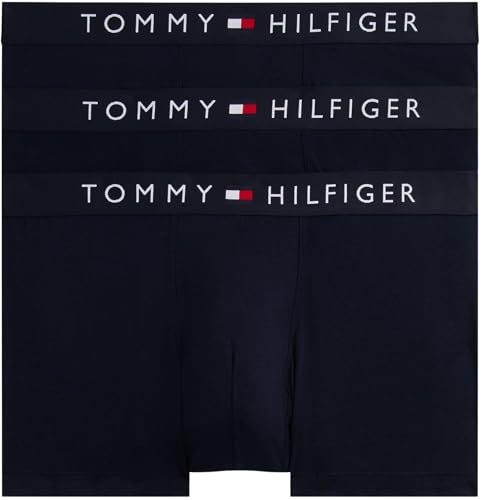 Tommy Hilfiger Herren 3P Boxer Brief Wb Um0Um02326 Boxershorts, Yellow (Desert Sky/Desert Sky/Desert Sky), L von Tommy Hilfiger