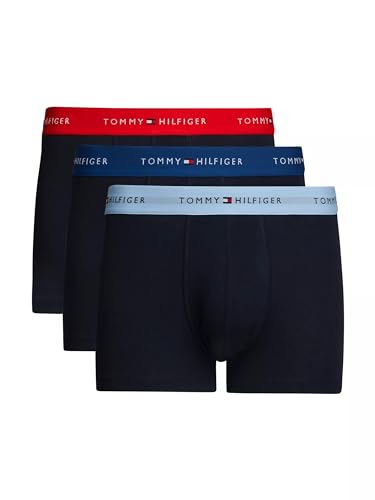 Tommy Hilfiger Trunk Boxers Herren (3-er Pack) - M von Tommy Hilfiger