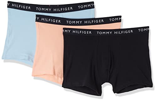 Tommy Hilfiger Herren 3p Trunk Shorts, Des Sky/Sft Nec/Iceberg, S von Tommy Hilfiger