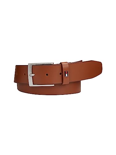 Tommy Hilfiger Herren Gürtel Adan 3,5 cm Ledergürtel, Braun (Cognac), 80 Tommy Hilfiger Herren Gürtel Adan 3,5 cm Ledergürtel, Braun (Cognac), 80 von Tommy Hilfiger