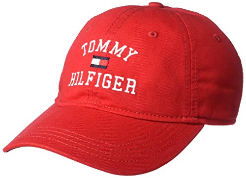Tommy Hilfiger Herren Am Team Tommy Cap Baseballkappe, Apple Red, Einheitsgröße von Tommy Hilfiger