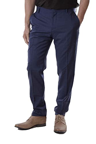 Tommy Hilfiger Herren Anzughose Suit Separate Slim Fit Suit Pant (52, Blau) von Tommy Hilfiger